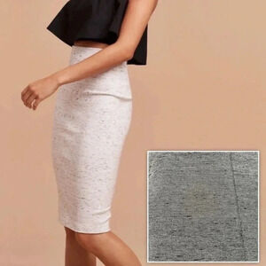 Wilfred Lis Pencil Skirt Heathered Grey